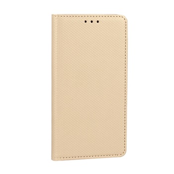 Husa Nokia 7.1 2018 Smart Book Gold Husa Nokia 7.1 2018 Smart Book Gold