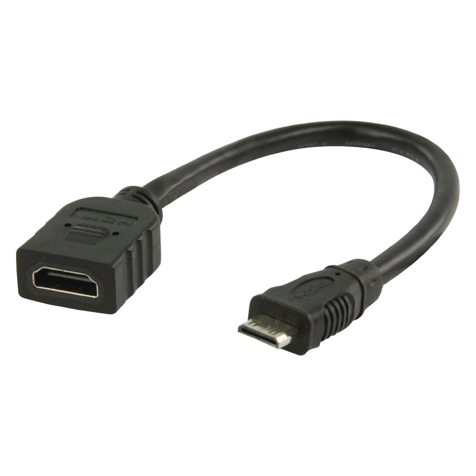 Cablu HDMI Tata - HDMI Mama Valueline, 0.2 metri, 4K
