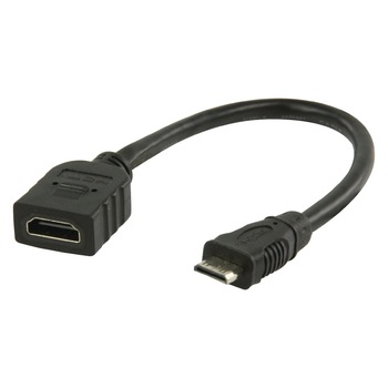 Cablu HDMI Tata - HDMI Mama Valueline, 0.2 metri, 4K Cablu HDMI Tata - HDMI Mama Valueline, 0.2 metri, 4K