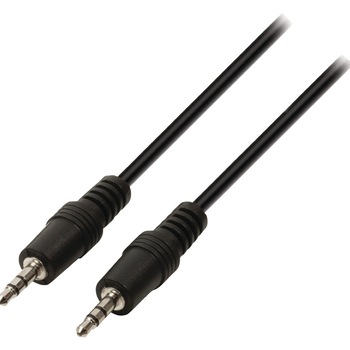 Cablu audio Jack Stereo 3.5mm tata - Jack Stereo 3.5mm tata negru 2m, Valueline Cablu audio Jack Stereo 3.5mm tata - Jack Stereo 3.5mm tata negru 2m, Valueline