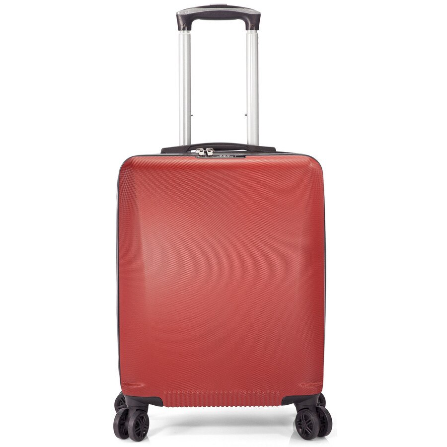 Troler Cabina, ABS, 4 Roti Duble, Cifru TSA, Benzi, BOS 1353 - 54 cm, Portocaliu