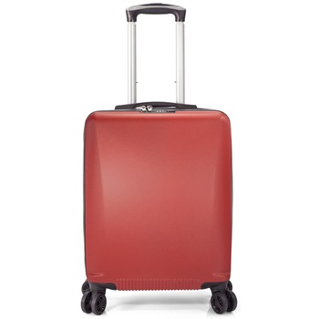 Troler Cabina, ABS, 4 Roti Duble, Cifru TSA, Benzi, BOS 1353 - 54 cm, Portocaliu Troler Cabina, ABS, 4 Roti Duble, Cifru TSA, Benzi, BOS 1353 - 54 cm, Portocaliu