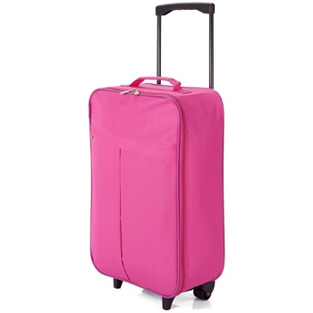 Troler Cabina, Pliabil ,BENZI, BZ 5376 - 55 cm, Roz Troler Cabina, Pliabil ,BENZI, BZ 5376 - 55 cm, Roz