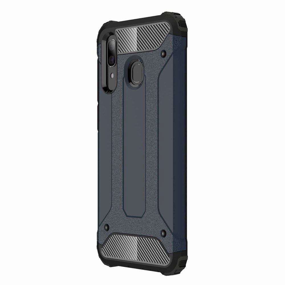 Husa Antisoc Forcell Armour pentru Samsung Galaxy A30, Navy