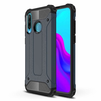 Husa Antisoc Forcell Armour pentru Huawei P30 Lite, Navy1674 Husa Antisoc Forcell Armour pentru Huawei P30 Lite, Navy1674