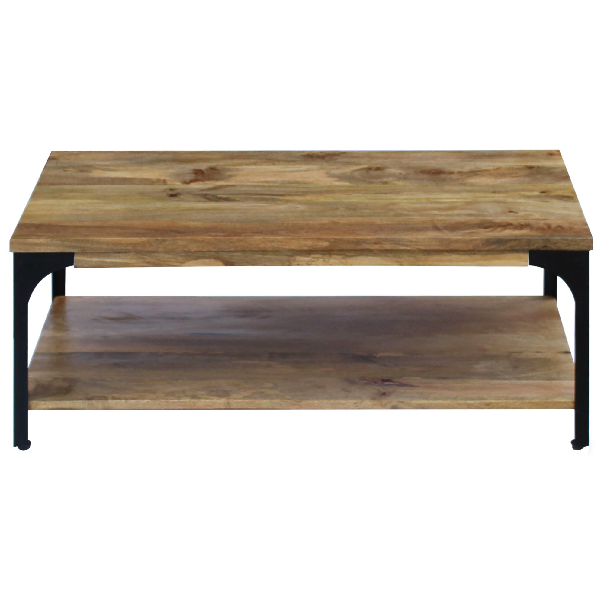 Masuta de cafea VidaXL din lemn de mango 100x60x38 cm