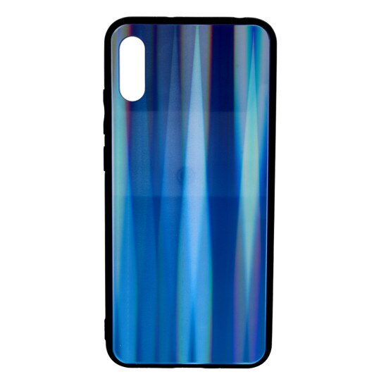 Husa Huawei Y6 2019 glass rainbow blue