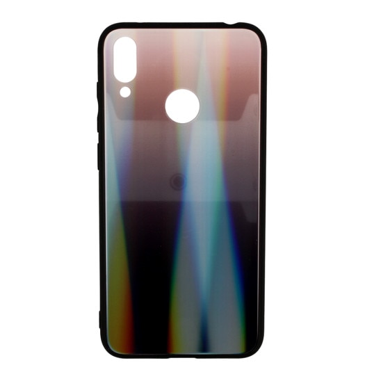 Husa Huawei Y7 2019 glass rainbow brown-black
