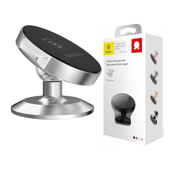 Suport auto magnetic Baseus SUER-B0S, Argintiu