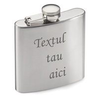 sticla metal otel inoxidabil 6oz 170 ml pentru bauturi fine personalizata cu textul tau imagen 39_1_
0
