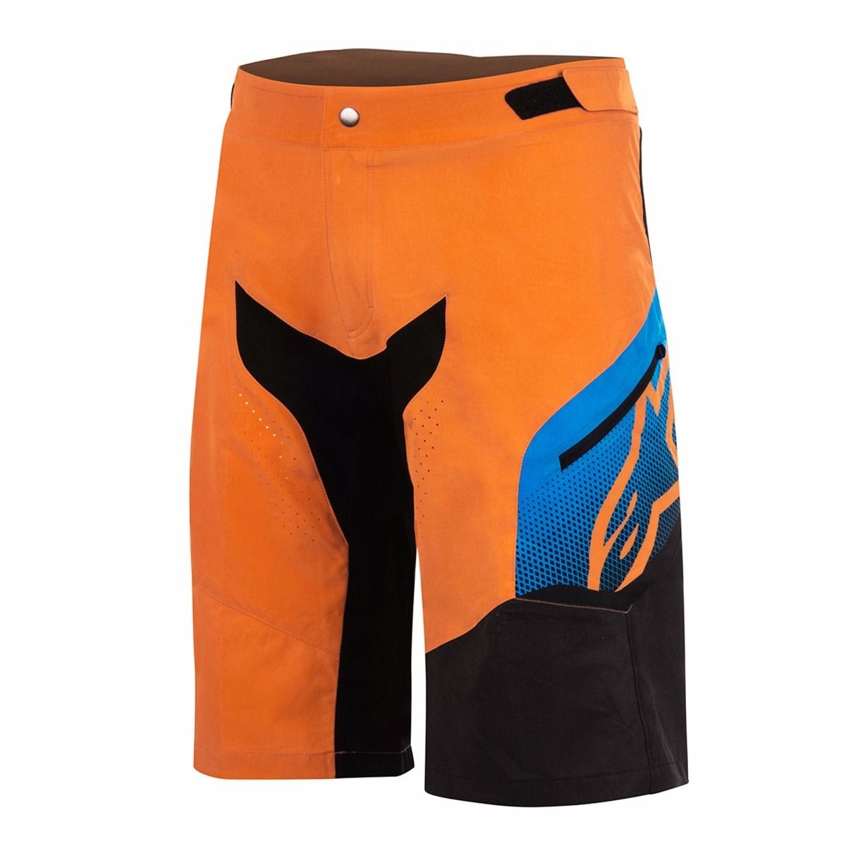 Pantaloni scurti Alpinestars Predator, Portocaliu/Albastru