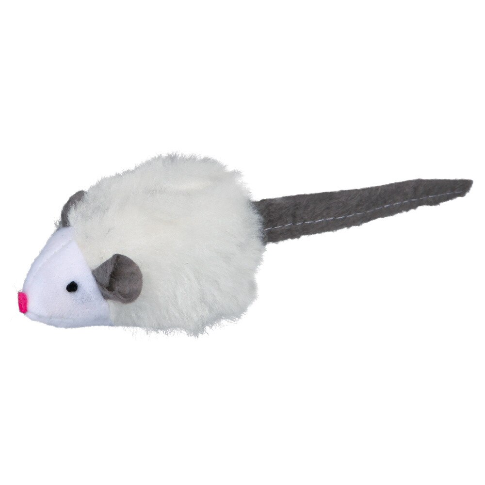 Jucarie Trixie soarece plus cu sunet pentru pisici 6 cm 4199