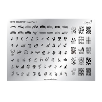 Matrita pentru unghii Konad Collection Image Plate 03 Matrita pentru unghii Konad Collection Image Plate 03