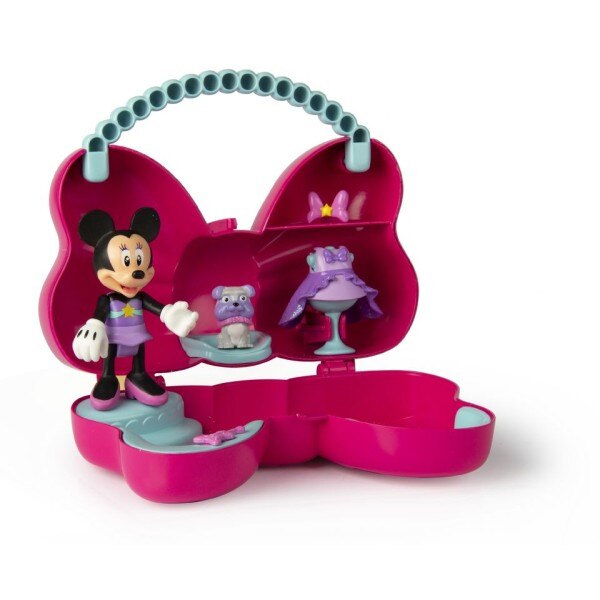 Set Minnie Bowcket - Roz Inchis