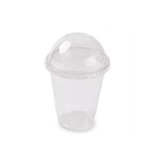 Set pahare + capac bombat, 97mm, 400ml, 100buc