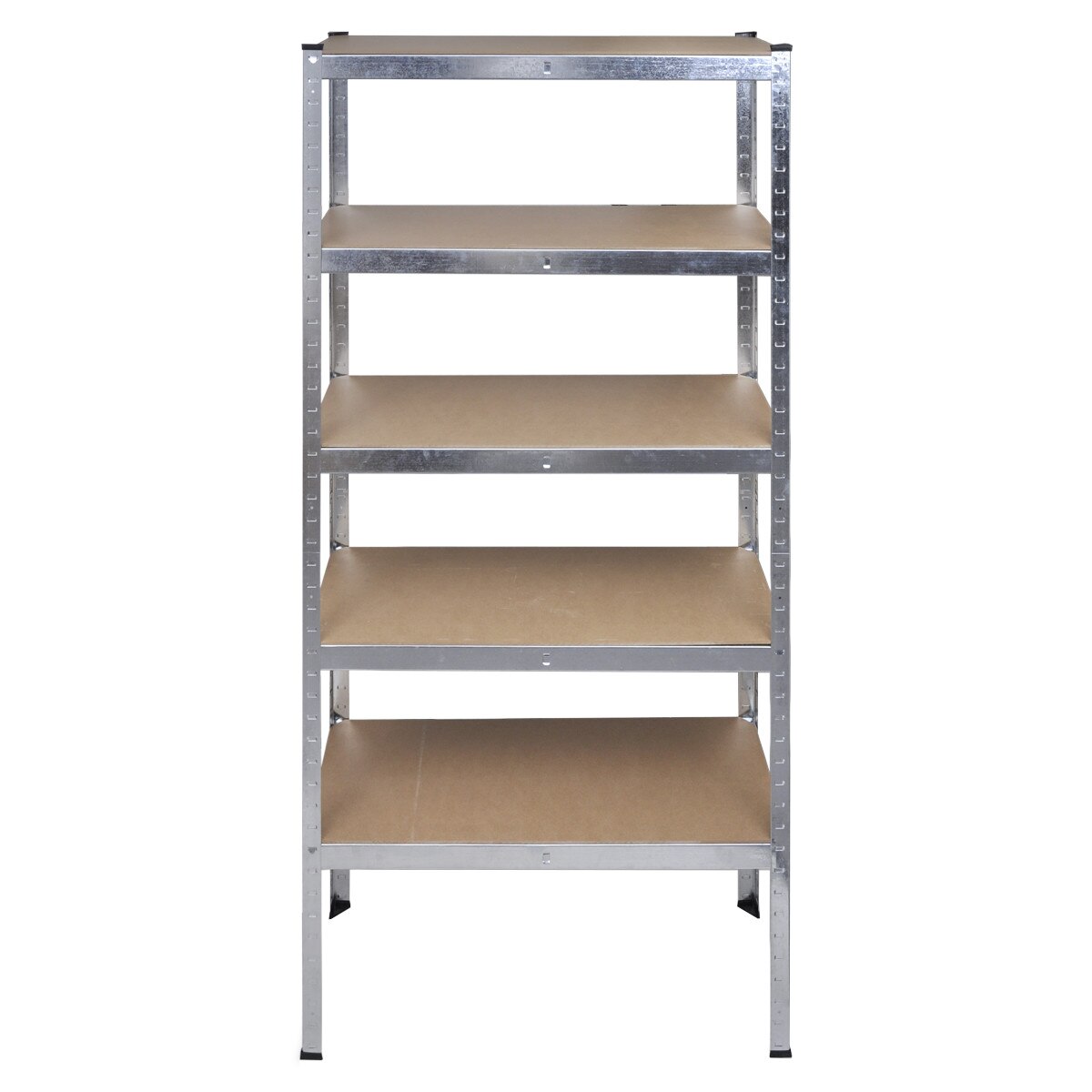 Set de 5 rafturi de depozitare, vidaXL, MDF, Maro, 90 x 40 x 180 cm