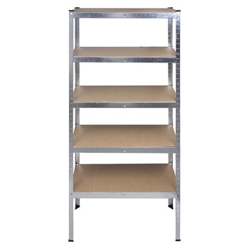 Set de 5 rafturi de depozitare, vidaXL, MDF, Maro, 90 x 40 x 180 cm Set de 5 rafturi de depozitare, vidaXL, MDF, Maro, 90 x 40 x 180 cm