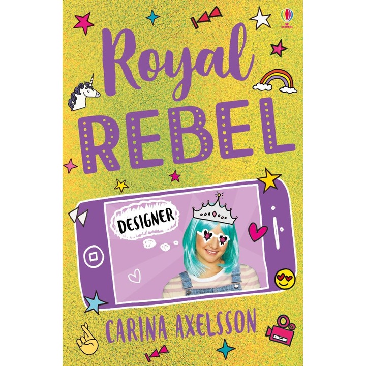 Carte "Royal Rebel: Designer", 9 ani+, Usborne