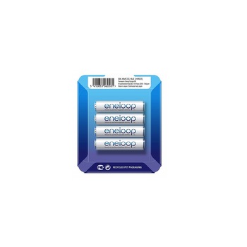 Acumulatori Panasonic Eneloop AAA R3 750mAh 1,2V Ni-MH BK-4MCCE/4LE (HR03) blister 4 buc Acumulatori Panasonic Eneloop AAA R3 750mAh 1,2V Ni-MH BK-4MCCE/4LE (HR03) blister 4 buc