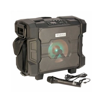 Boxa activa portabila Ibiza waterproof IPX4 difuzor 20 cm microfon UHF redare USB/SD/BT/NFC/FM/UHF WPORT10-300 Boxa activa portabila Ibiza waterproof IPX4 difuzor 20 cm microfon UHF redare USB/SD/BT/NFC/FM/UHF WPORT10-300