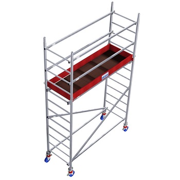 Schela KRAUSE Protec 0,7 x 2m, aluminiu, inaltime lucru 4,3m Schela KRAUSE Protec 0,7 x 2m, aluminiu, inaltime lucru 4,3m