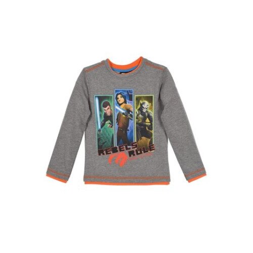 Bluza maneca lunga Star Wars gri