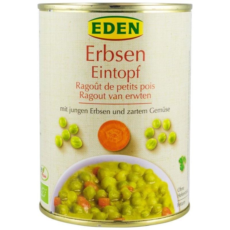 Mancare de Mazare Bio 560gr Eden