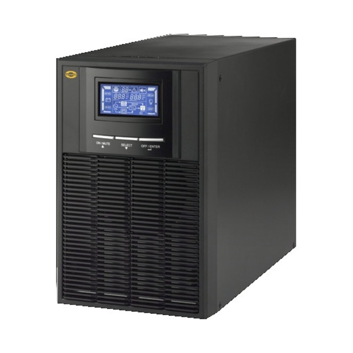UPS Orvaldi ONLINE Sinus PUR Tower 1000VA/900 W, 3xIEC, USB, RS232, RJ45, VT1K