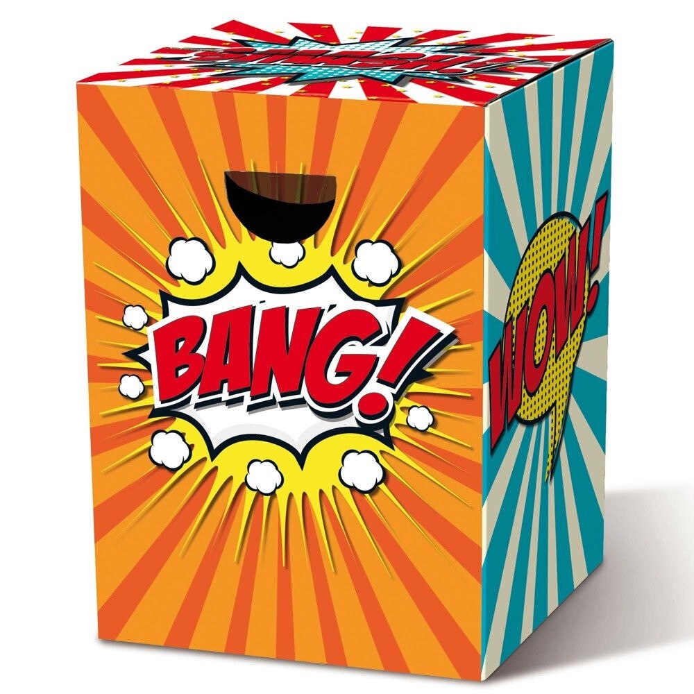 Scaun pliabil Boom, Remember, 44.4 x 32.5 cm, Plastic/Carton, Multicolor