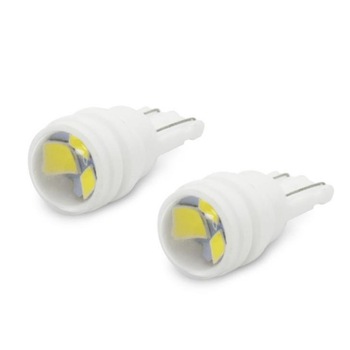 Becuri led T10 W5W ceramic 2 buc / set Becuri led T10 W5W ceramic 2 buc / set
