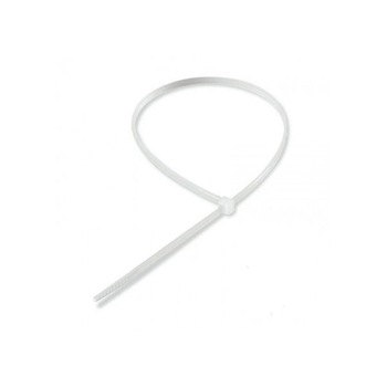 Colier plastic 3x60,alb, brida, 100 bucati, E-next Colier plastic 3x60,alb, brida, 100 bucati, E-next