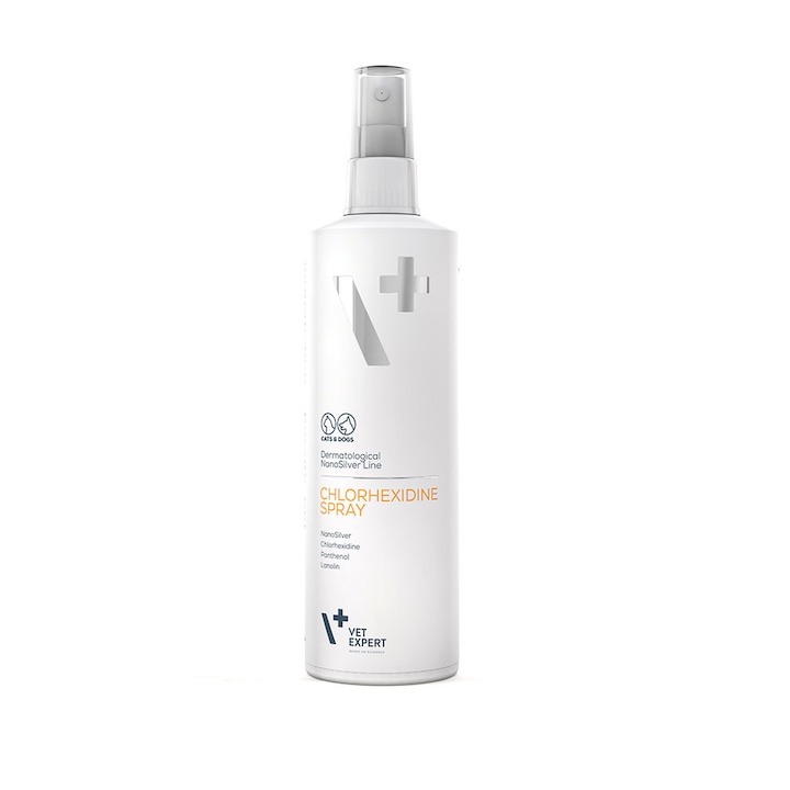 Spray Spalare Uscata VetExpert Clorexidem 4%, 100ml