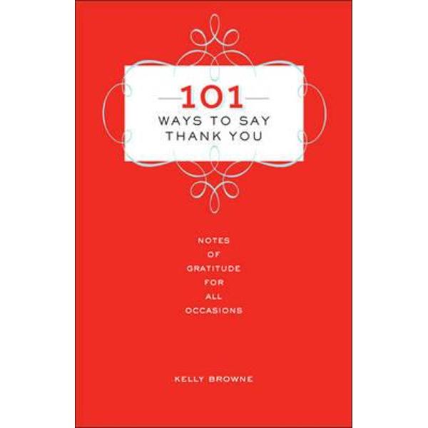 101 Ways to Say Thank You