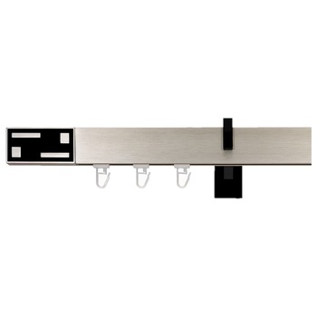 Galerie simpla Square line Gtech, lungime 160 cm, crom mat Galerie simpla Square line Gtech, lungime 160 cm, crom mat