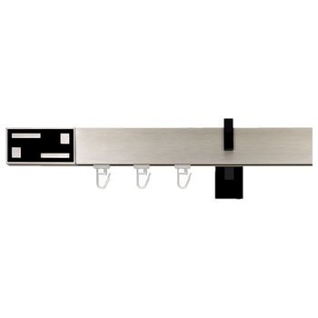 Galerie simpla Square line Gtech, lungime 240 cm, crom mat Galerie simpla Square line Gtech, lungime 240 cm, crom mat