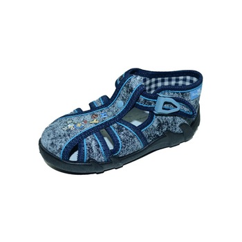 Sandale din panza pentru baieti Renbut RBTB26A, Albastru 7089 Sandale din panza pentru baieti Renbut RBTB26A, Albastru 7089