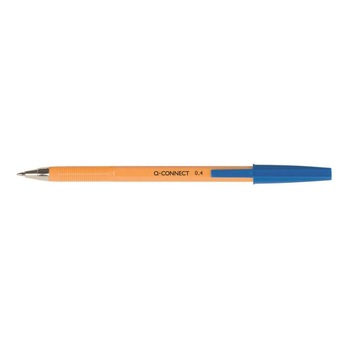 Pix fara mecanism Q-CONNECT Yellow Fine, scriere de 0.4 mm, albastru Pix fara mecanism Q-CONNECT Yellow Fine, scriere de 0.4 mm, albastru