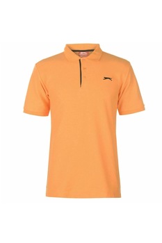 Tricou polo barbati, Slazenger Tipped Polo, Bumbac, L EU, Portocaliu Tricou polo barbati, Slazenger Tipped Polo, Bumbac, L EU, Portocaliu