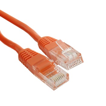 Cablu UTP Qoltec, Cat 5E, 5 m, Portocaliu Cablu UTP Qoltec, Cat 5E, 5 m, Portocaliu