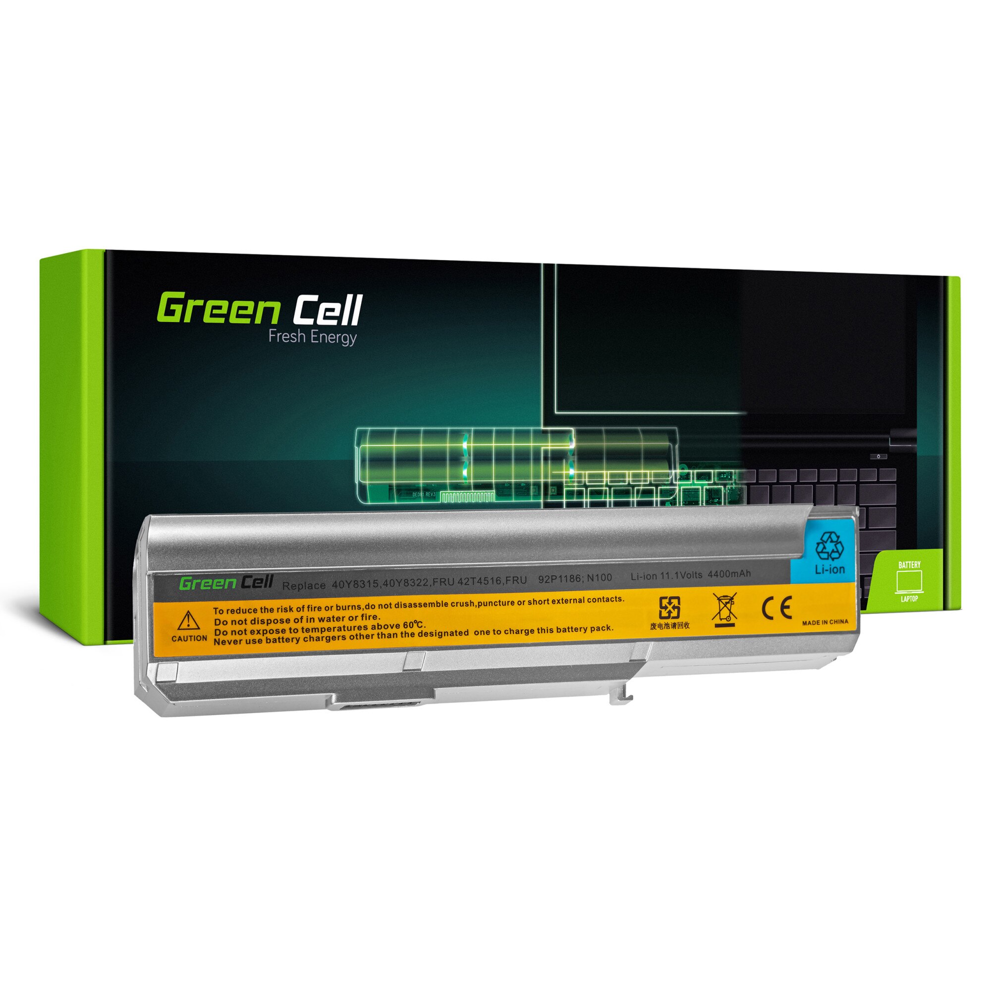 Baterie laptop 42T5212 42T5213 pentru Lenovo 3000 N100 N200 C200 acumulator marca Green Cell