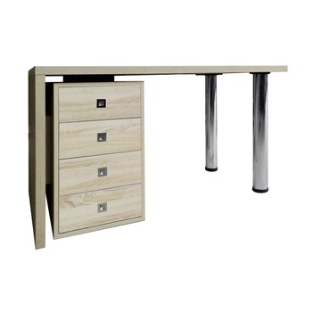 Birou cu casetiera Desiree, stejar sonoma , 135 x 68 x 75 cm Birou cu casetiera Desiree, stejar sonoma , 135 x 68 x 75 cm