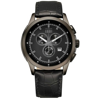 Ceas barbatesc Cerruti 1881 Elevania Chronograph Black CRA092G222G Ceas barbatesc Cerruti 1881 Elevania Chronograph Black CRA092G222G