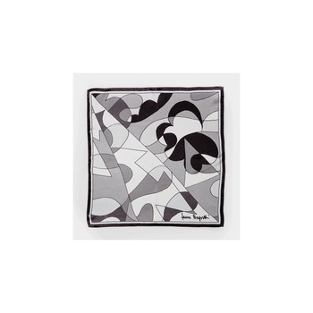 Esarfa matase Black Abstract Esarfa matase Black Abstract