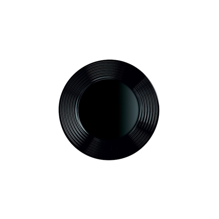 Luminarc Harena 00250 desszert tányér 19 cm, fekete