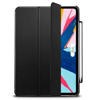 Carcasa ESR Yippee Pencil Holder iPad Pro 11 inch 2018, Black Carcasa ESR Yippee Pencil Holder iPad Pro 11 inch 2018, Black
