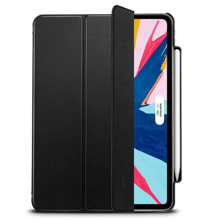 Калъф ESR Yippee Pencil Holder iPad Pro 12.9 inch 2018, черен
