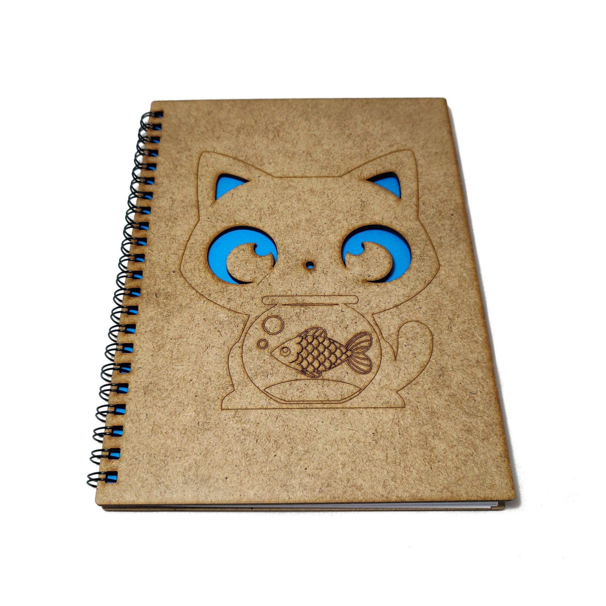 Agenda lemn gravata A5 - Pisica