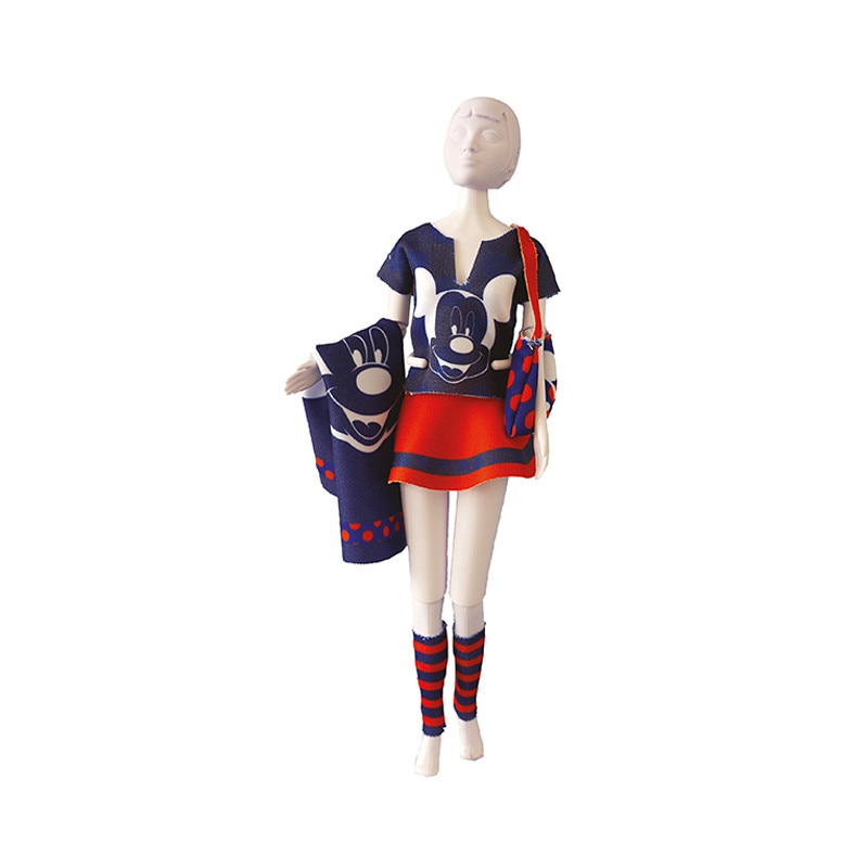 Set Dress Your Doll de croitorie hainute pentru papusi Couture Disney Tiny Mickey