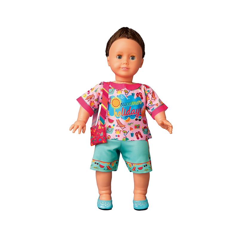 Set Dress Your Doll de croitorie hainute pentru papusi Couture Felicity Summer holidays