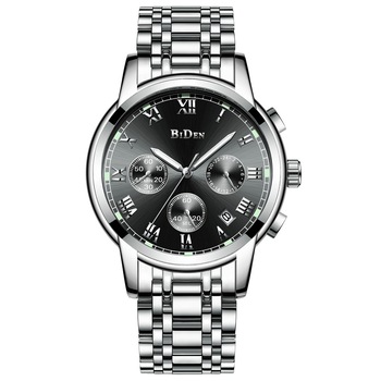 Ceas barbatesc Biden Chronograph, Otel inoxidabil, Cronograf Ceas barbatesc Biden Chronograph, Otel inoxidabil, Cronograf